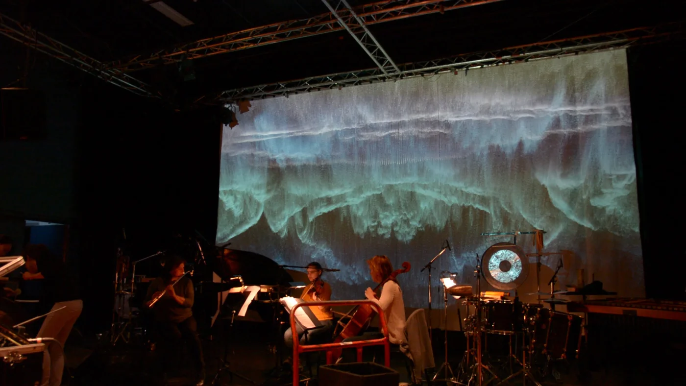 Hljóðs bið ek — visual instrument performance